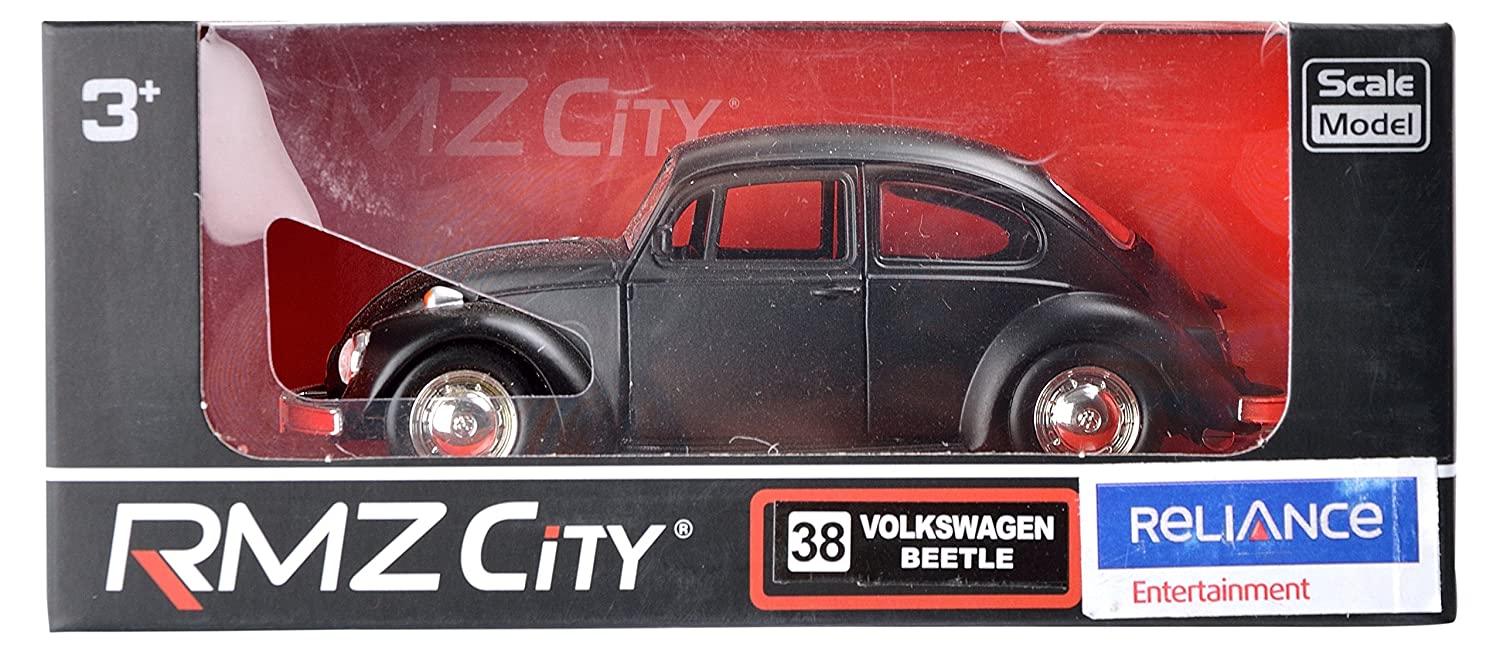 Buy RMZ City Die Cast Volkswagen Beetle Matte Black 5 inch