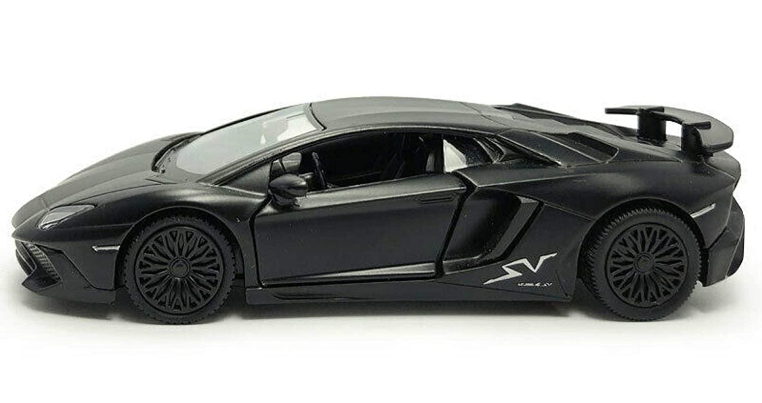 Buy RMZ Die Cast Diecast Lamborghini Aventador Lp 750-4 Sv (Matte Black ...
