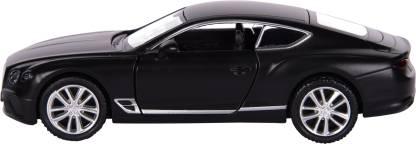 RMZ Die Cast Pull Back 2018 Bentley Continental GT, Matte Black