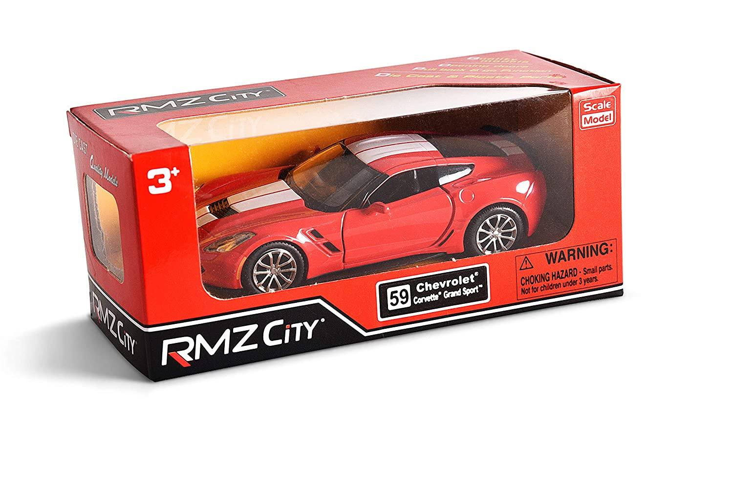 RMZ Die Cast Pull Back Chevrolet Corvette C7 Special Edition, Red