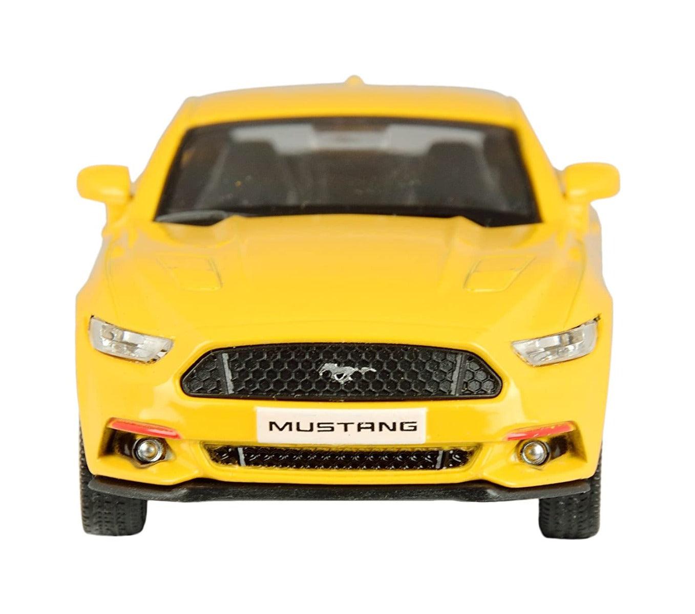 RMZ Die Cast Pull Back Ford Mustang 2015, Yellow