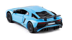 RMZ Die Cast Pull Back Lamborghini Aventador LP 750-4 SV, Blue