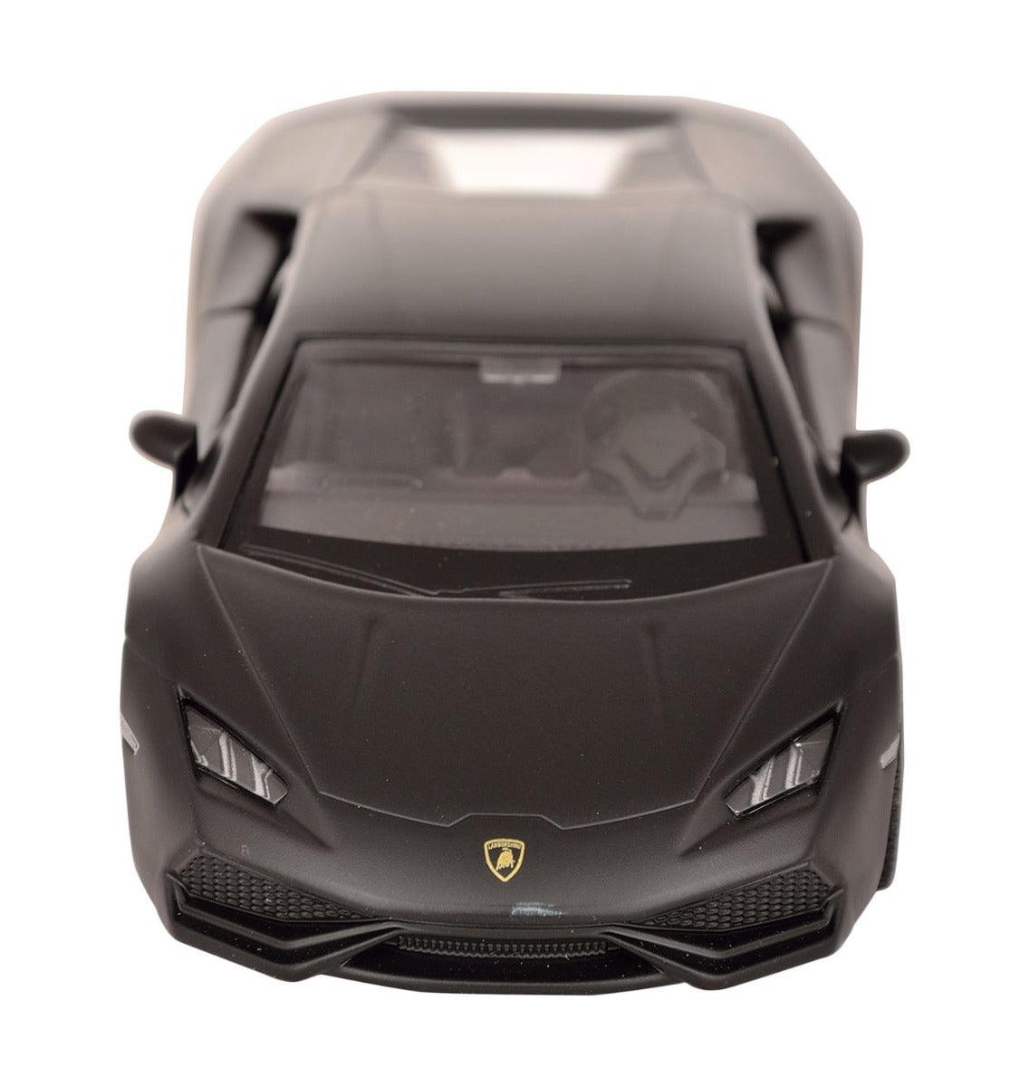 RMZ Die Cast Pull Back Lamborghini Hurac‚àö¬∞n LP610-4, Matte Black