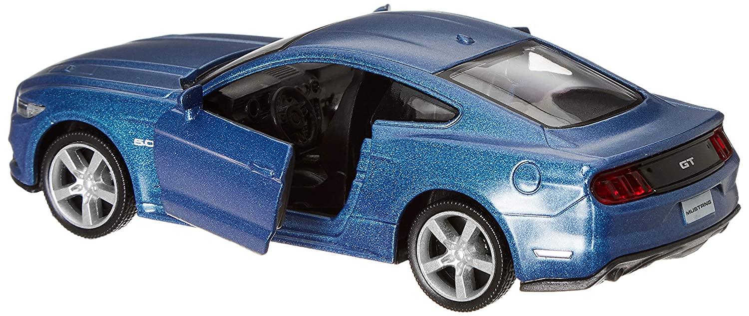 RMZ Diecast Ford Mustang 2015, Matte Blue (5 inch)