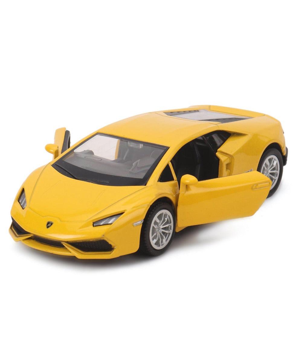 Yellow top lamborghini toy