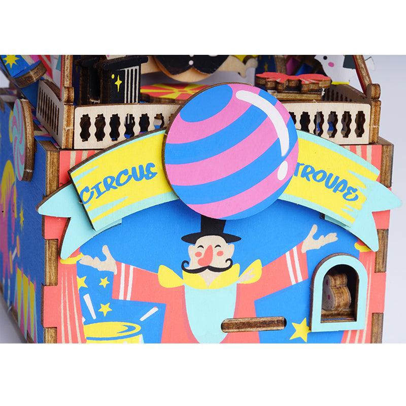 Robotime Amusement Park Hand Crank Music Box Kit