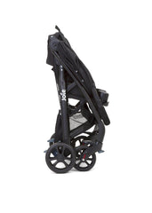 Joie Muze LX Coal - One Hand fold Stroller with Flat Reclining seat for Ages 0-3 Years