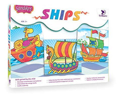 ToyKraft Sand Art Pictures Ships, Activity Toy