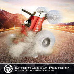 Sharper Image Toy RC Monster Spinning Car - Turbo Tumbler Red For Ages 5 and Up