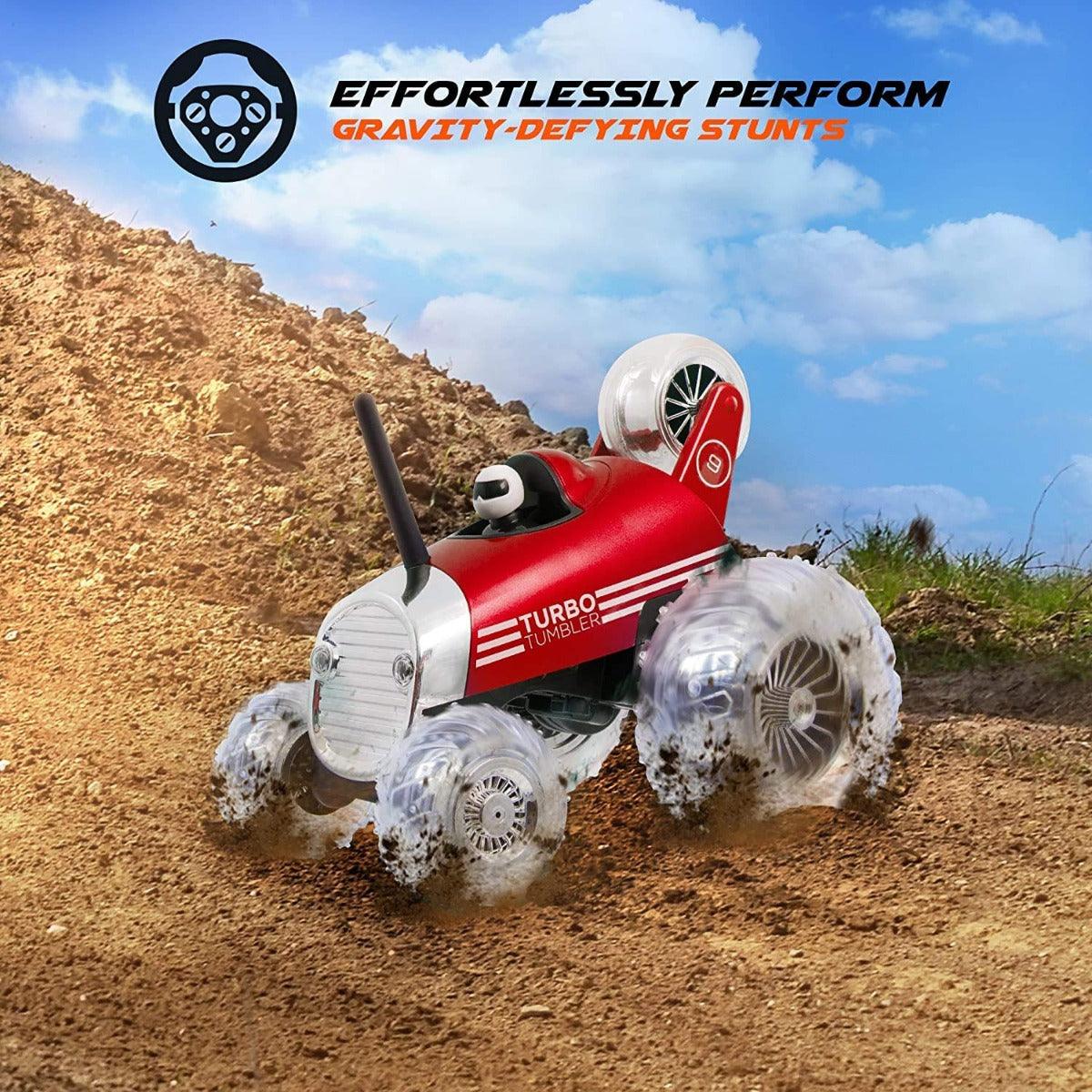 Turbo tumbler rc car top