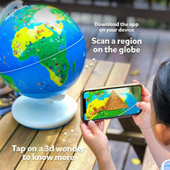 Shifu Orboot Earth - Interactive AR World Globe for Kids 4-10 Years (App Based Globe, Device Not Included)