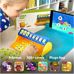 Shifu Plugo Letters - Spelling & Word Game with Stories for Kids Ages 4-10 Years (App Based, Device Not Included)