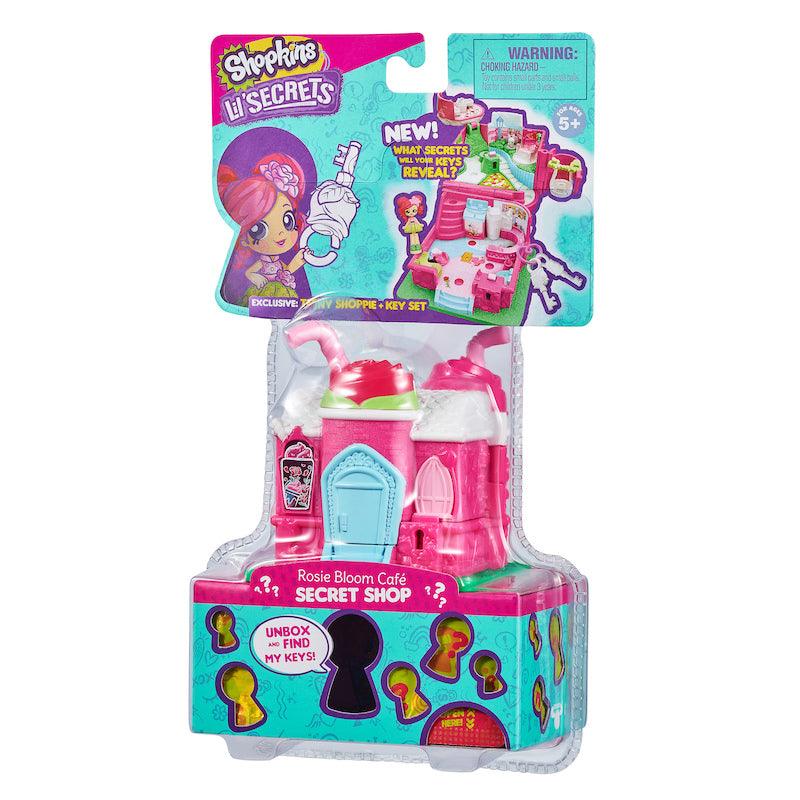 Shoppies Lil Secrets Shopkins Lil' Secrets Secret Shop Rosey Bloom Caf
