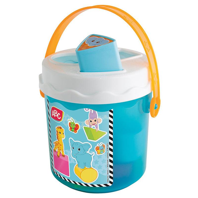 Simba ABC Colorful Sorting Learning Bucket for Kids, Blue