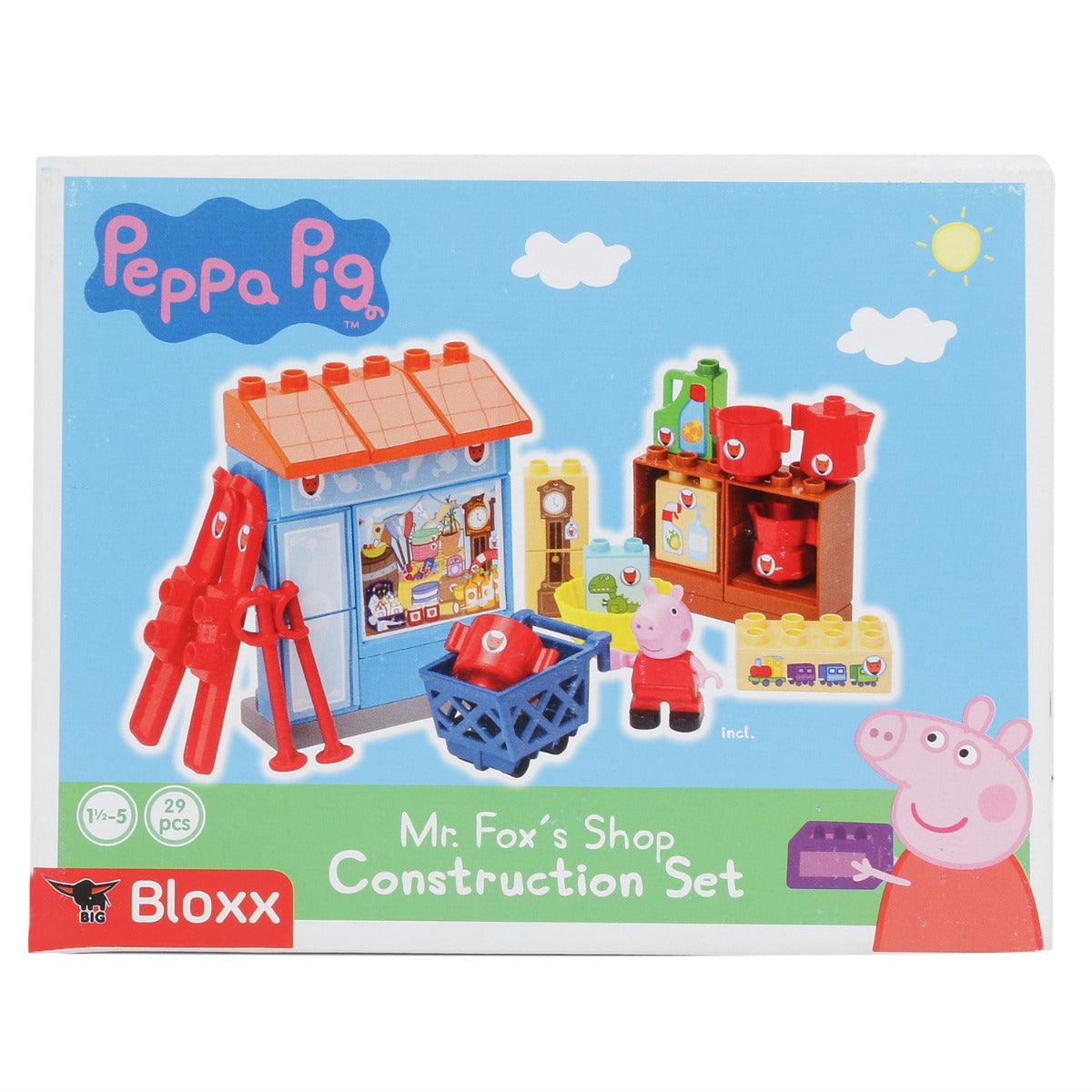 Simba Big Peppa Pig Playbig Bloxx Mr Fox Shop Playset
