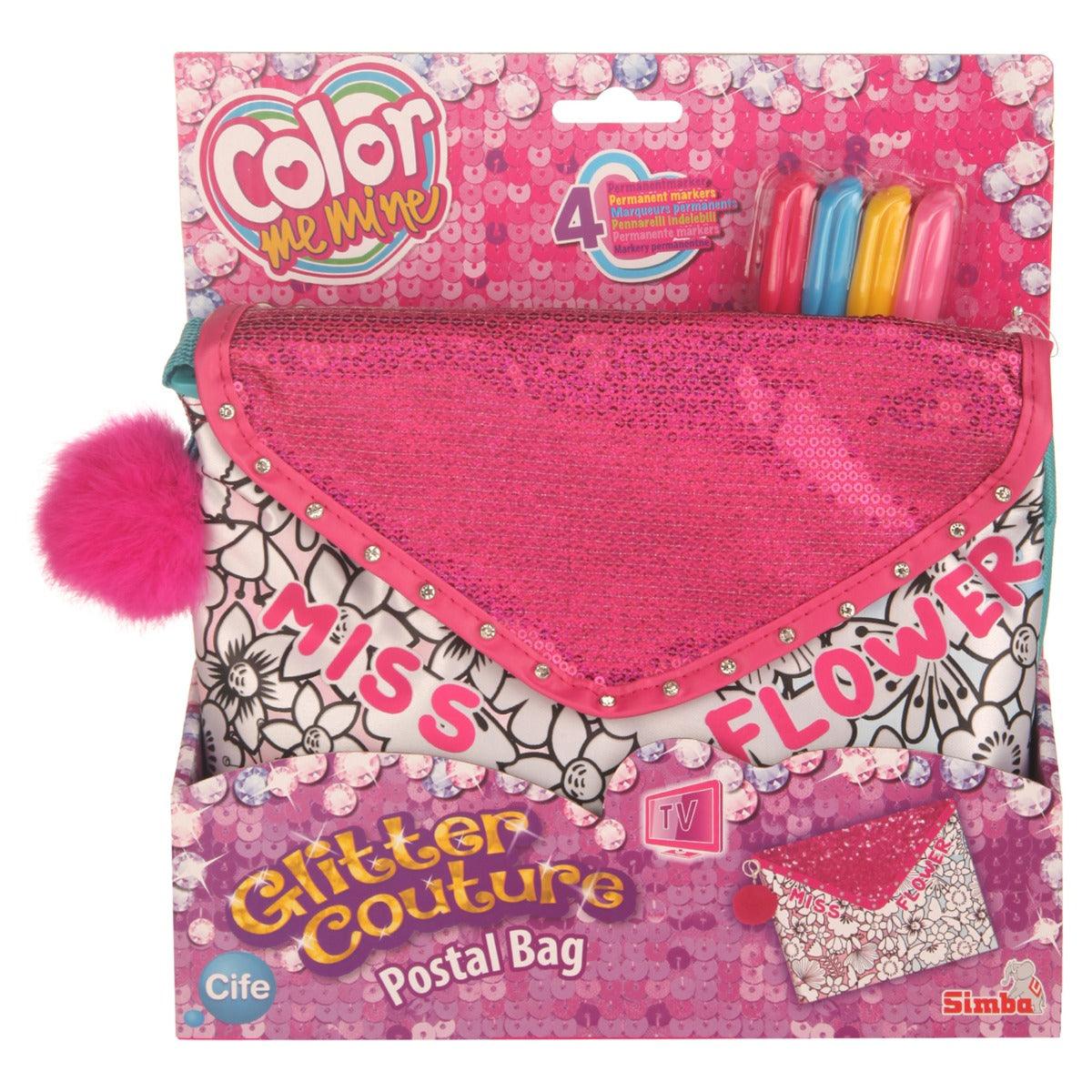 Simba Color Me Mine Glitter Couture Postal Bag