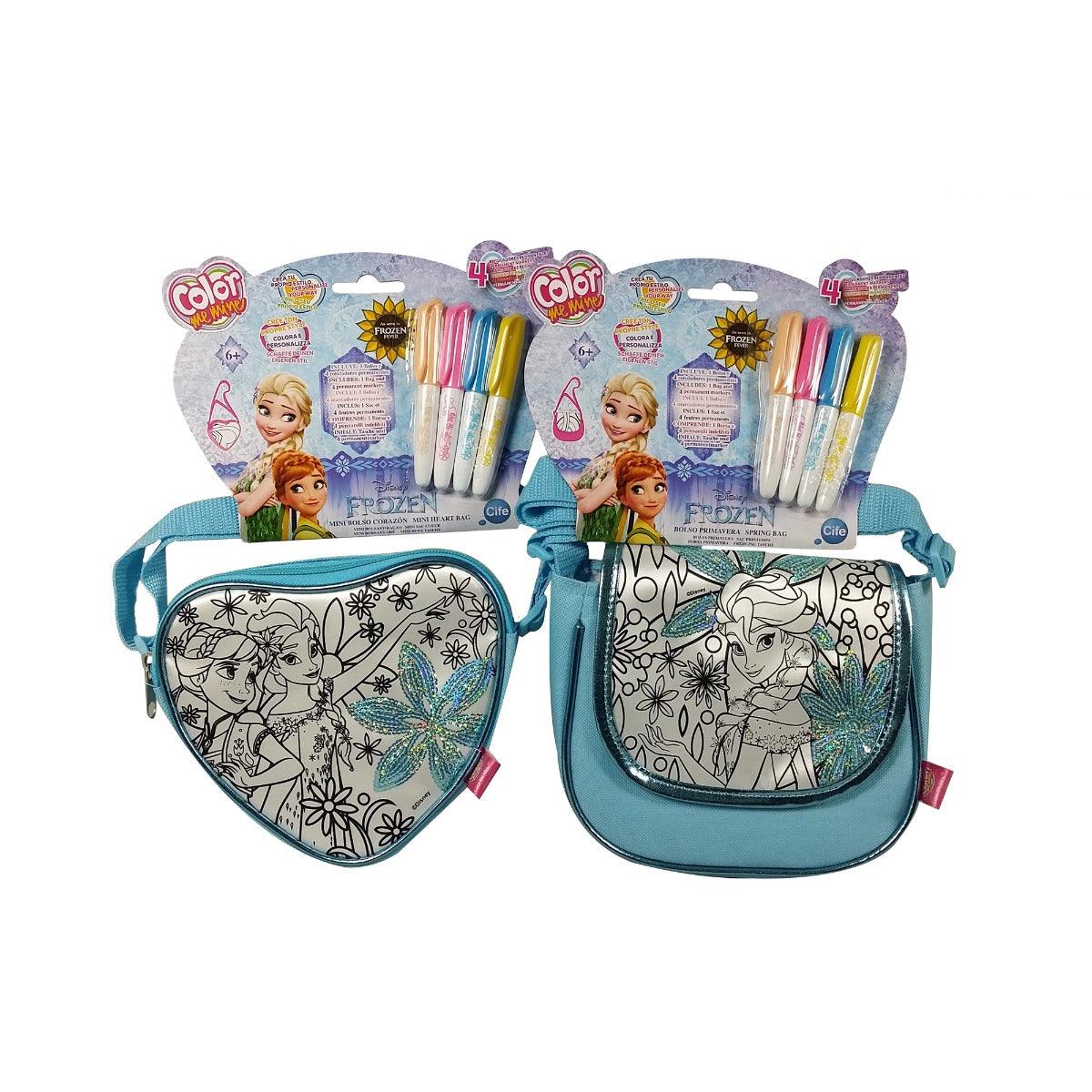 Simba Color Me Mine Sequin Spring and Heart Bag Frozen (Colour & Design may vary)