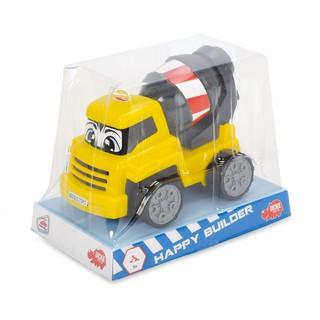 Simba Dickie Happy Builder Assortment-Design & Style May vary, Only 1 Car Included