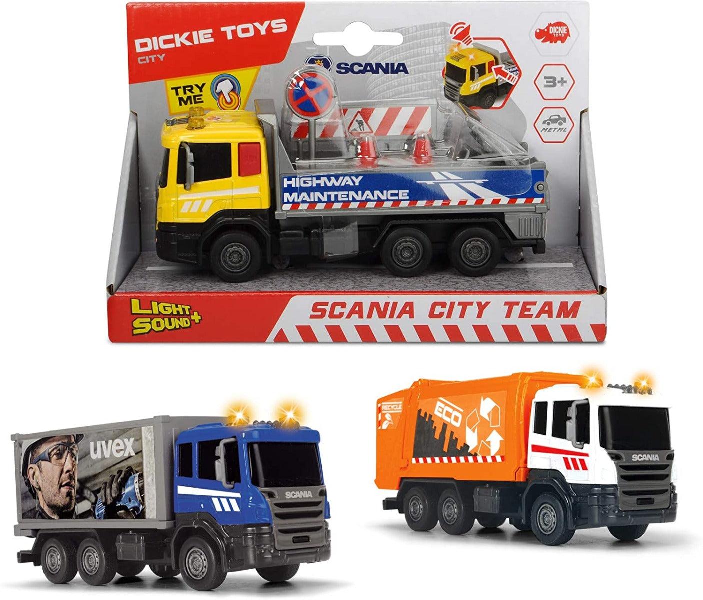 Simba Dickie Scania City Team- Design & Style May Vary- Only 1 Included