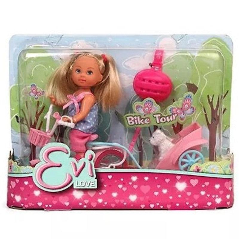 Simba Evi Love Fashion Doll Bike Tour - Pink (Color & Style May Vary)