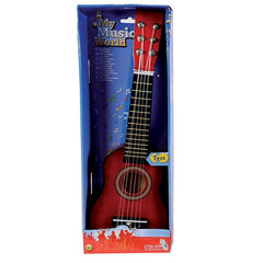 Simba Play A Guitar Wooden, Red