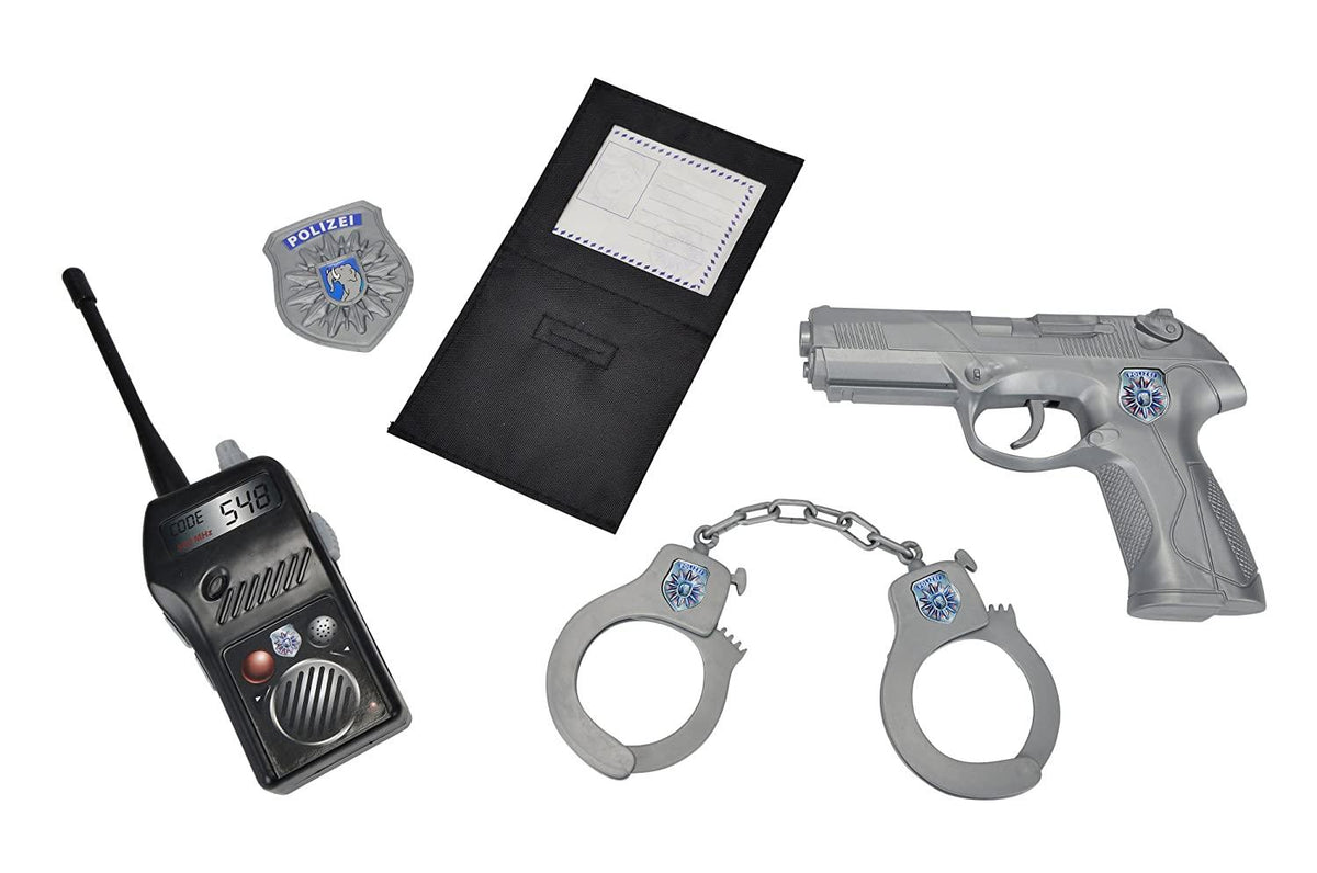 Simba Police Basic Equipment Set (Black/Gray)