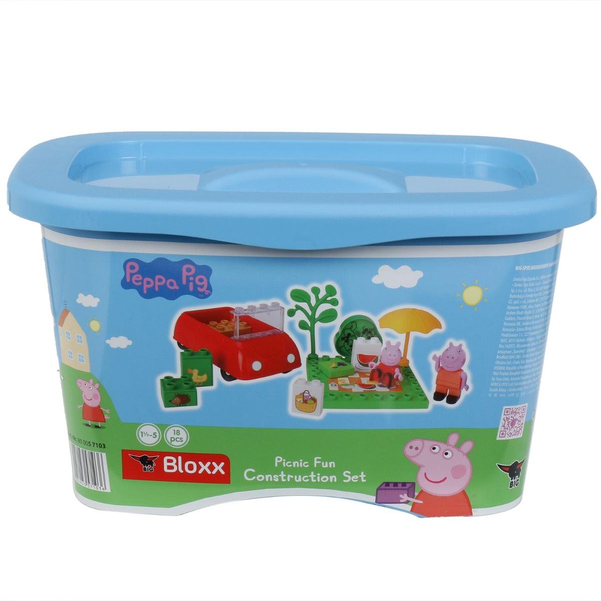 Simba Smoby Peppa Pig Playbig Bloxx Picnic Fun Toy Playset