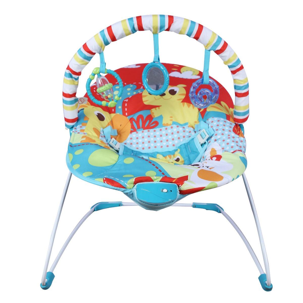 Mastela Soothing Vibration Bouncer Red - For Ages 0-1 Years