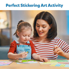 Skillmatics Art Activity Dot It! Unicorns & Princess - No Mess Sticker Art Gifts for Kids Ages 3 to 7 Years