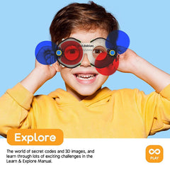 Skillmatics Buildables : 3D Spy Glasses STEM Learning Toys for Ages 8 - 99 Years