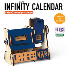 Skillmatics Buildables: Infinity Calendar (8-99 Years) | Stem Learning, Educational and Construction Activity Toy | Gifts for Kids Ages 8 and Up