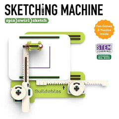 Skillmatics Buildables Sketching Machine, Stem Learning, Educational and Construction Activity Toy