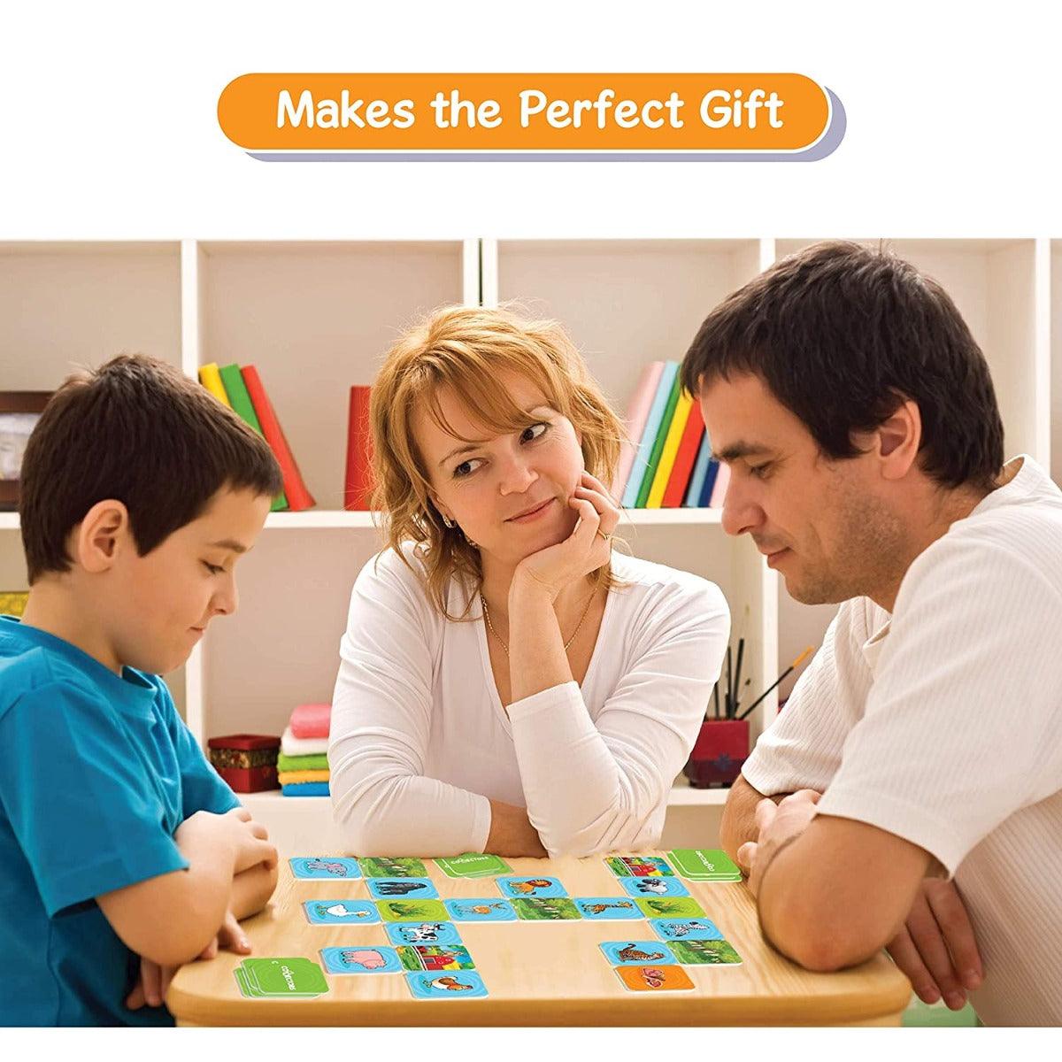 Skillmatics Connectors Educational Game: Animal Planet | Fun & Fast Family Game of Smart Connections | Gifts for Boys and Girls Ages 3-6