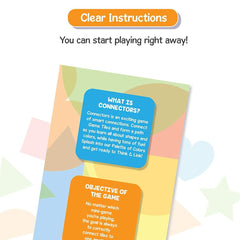 Skillmatics Connectors Educational Game: Shapes and Colors | Fun & Fast Family Game of Smart Connections | Gifts for Boys and Girls Ages 3-6