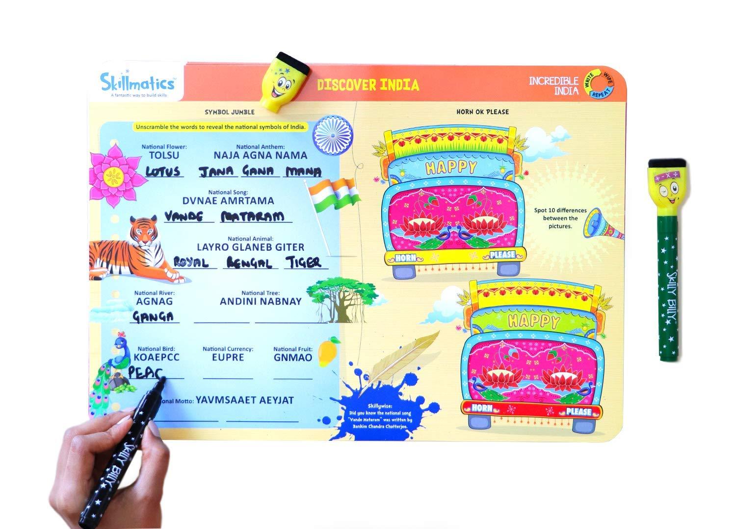 Skillmatics Educational Game : Incredible India Gifts & Learning Tools for Ages 6-9 Years