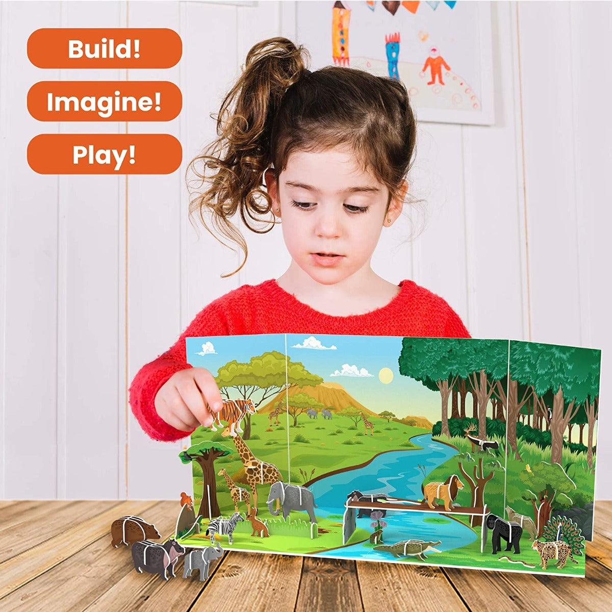 Skillmatics Educational Toy My World : Amazing Animals