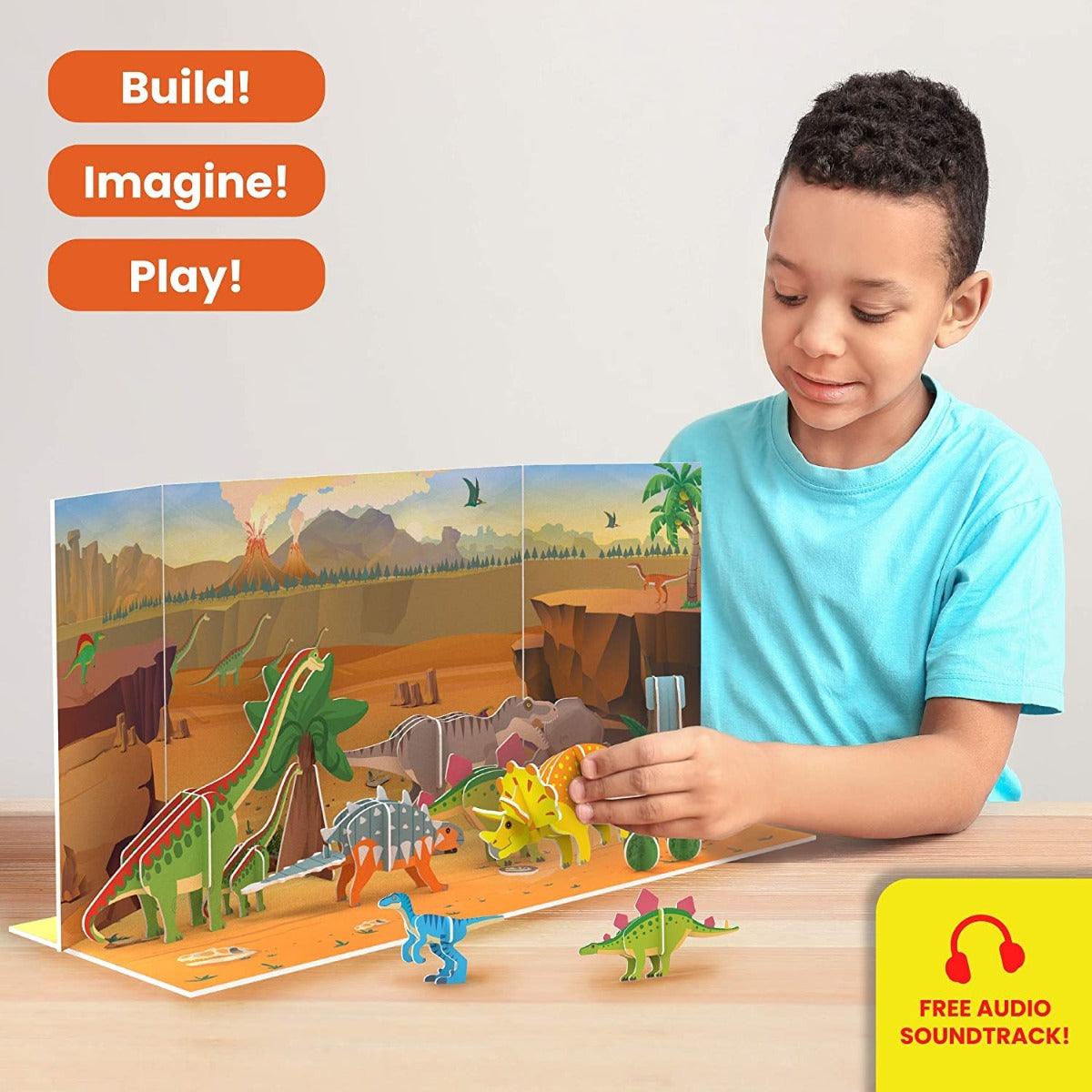 Skillmatics Educational Toy My World : Land of Dinosaurs