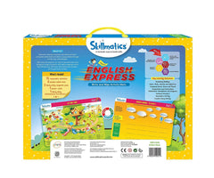 Skillmatics English Express Reusable Activity Mats / Educational Game with 2 Marker Pens
