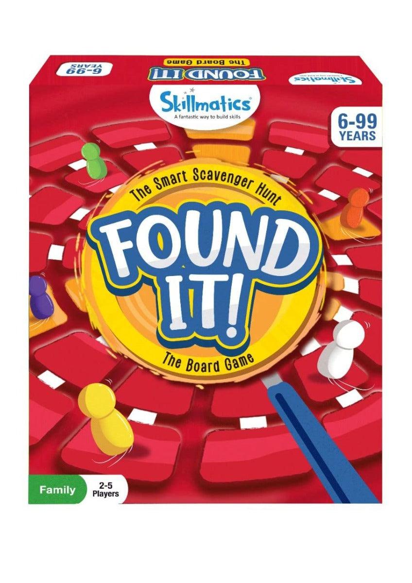 Skillmatics Found It! - Smart Scavenger Hunt Board Game for Ages 6 and Up