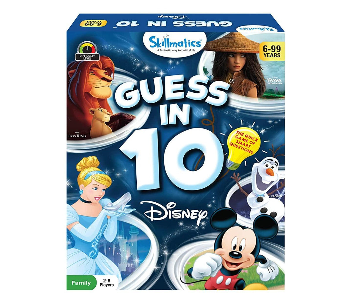 Skillmatics Guess in 10 - Disney Edition For Ages 6 - 99 Years
