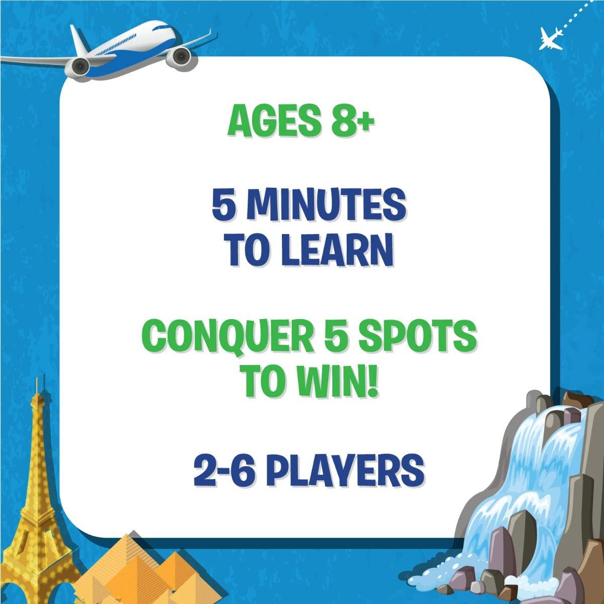 Skillmatics Guess in 10 Around The World - Board Game for Ages 8 and Up