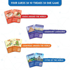 Skillmatics Guess in 10 Around The World - Board Game for Ages 8 and Up
