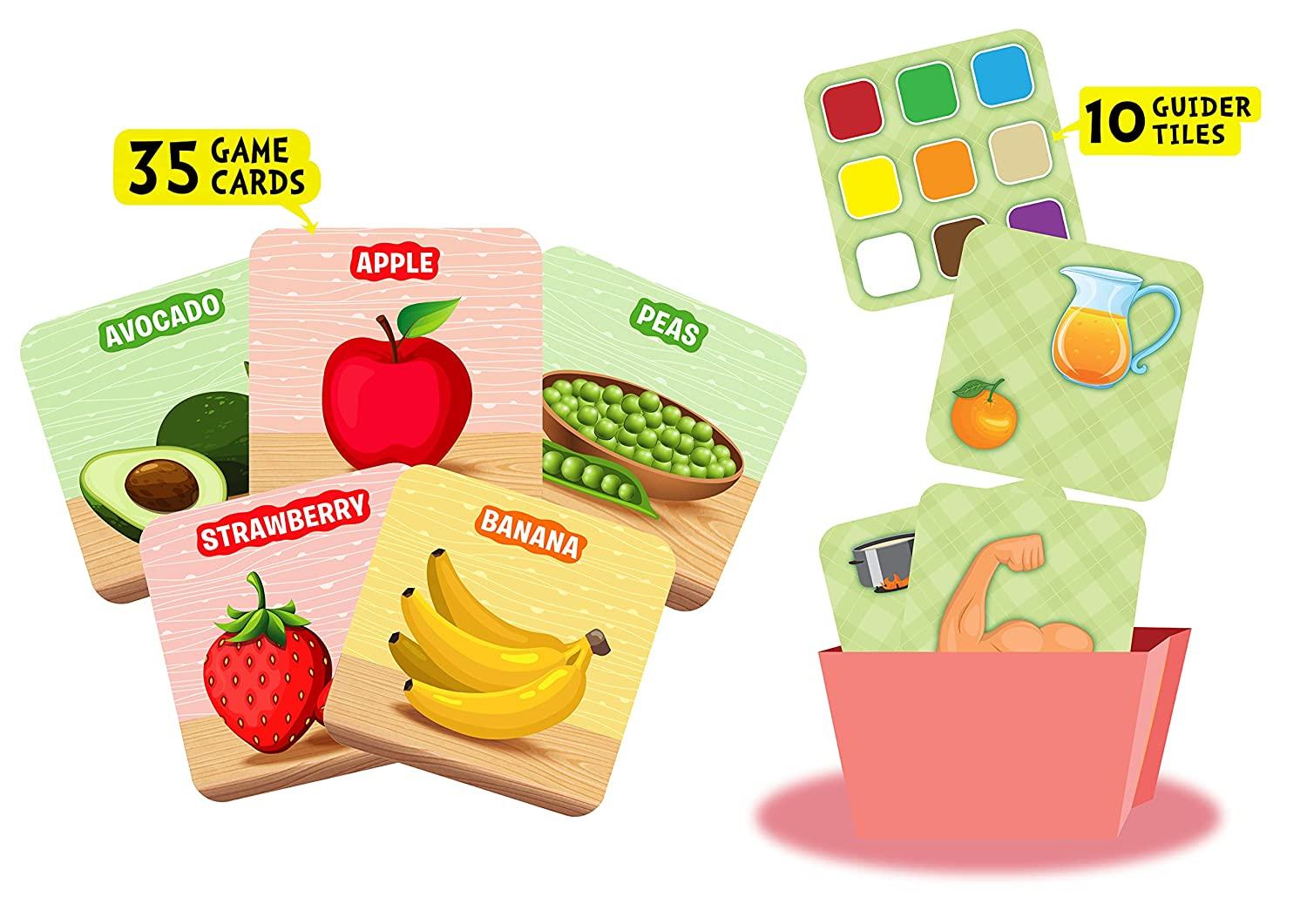 Skillmatics Guess in 10 Junior Food We Eat!