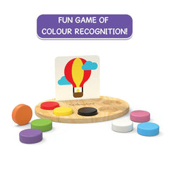 Skillmatics Picture Palette - Educational Wooden Game for Ages 3-6 Years