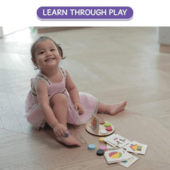 Skillmatics Picture Palette - Educational Wooden Game for Ages 3-6 Years
