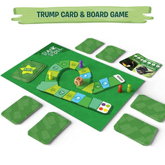 Skillmatics Rank & Roll Amazing Animals - Trump Card Board Game For Ages 8+
