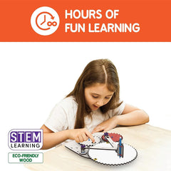 Skillmatics STEM Building Toy - Buildables Spin Art Station for Ages 8 and Up