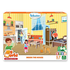 Skillmatics STEM Building Toy - My World Inside The House for Ages 3-7 Years