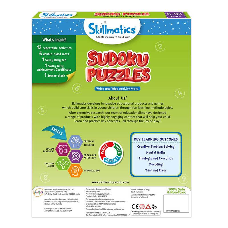 Skillmatics Sudoku Puzzles