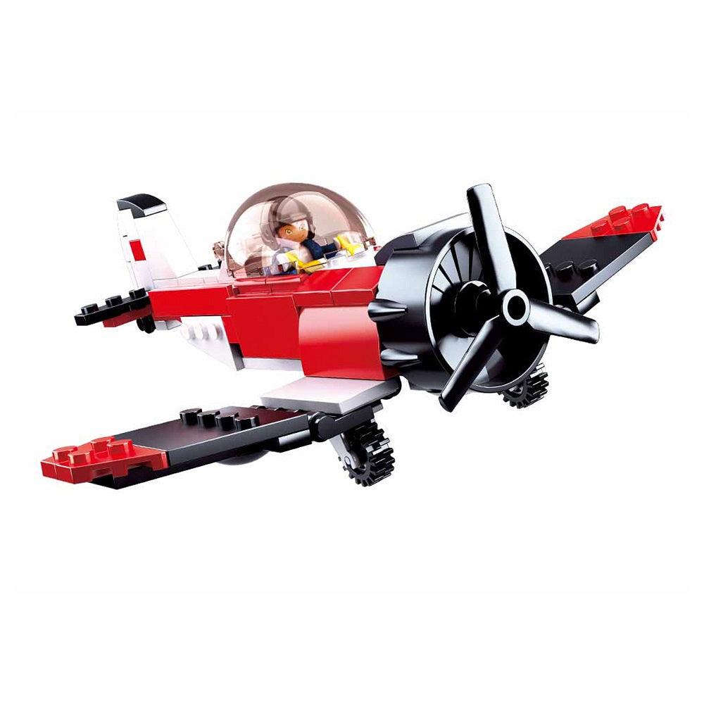 Sluban Aviation III - Farm Plane, Building Blocks For Ages 6+ - FunCorp India